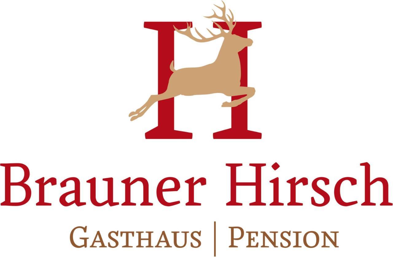 Gasthof-Pension Brauner Hirsch In Alfeld - Mittelfranken Buitenkant foto